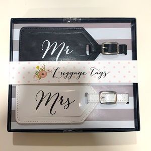 Luggage tags Mr. & Mrs.